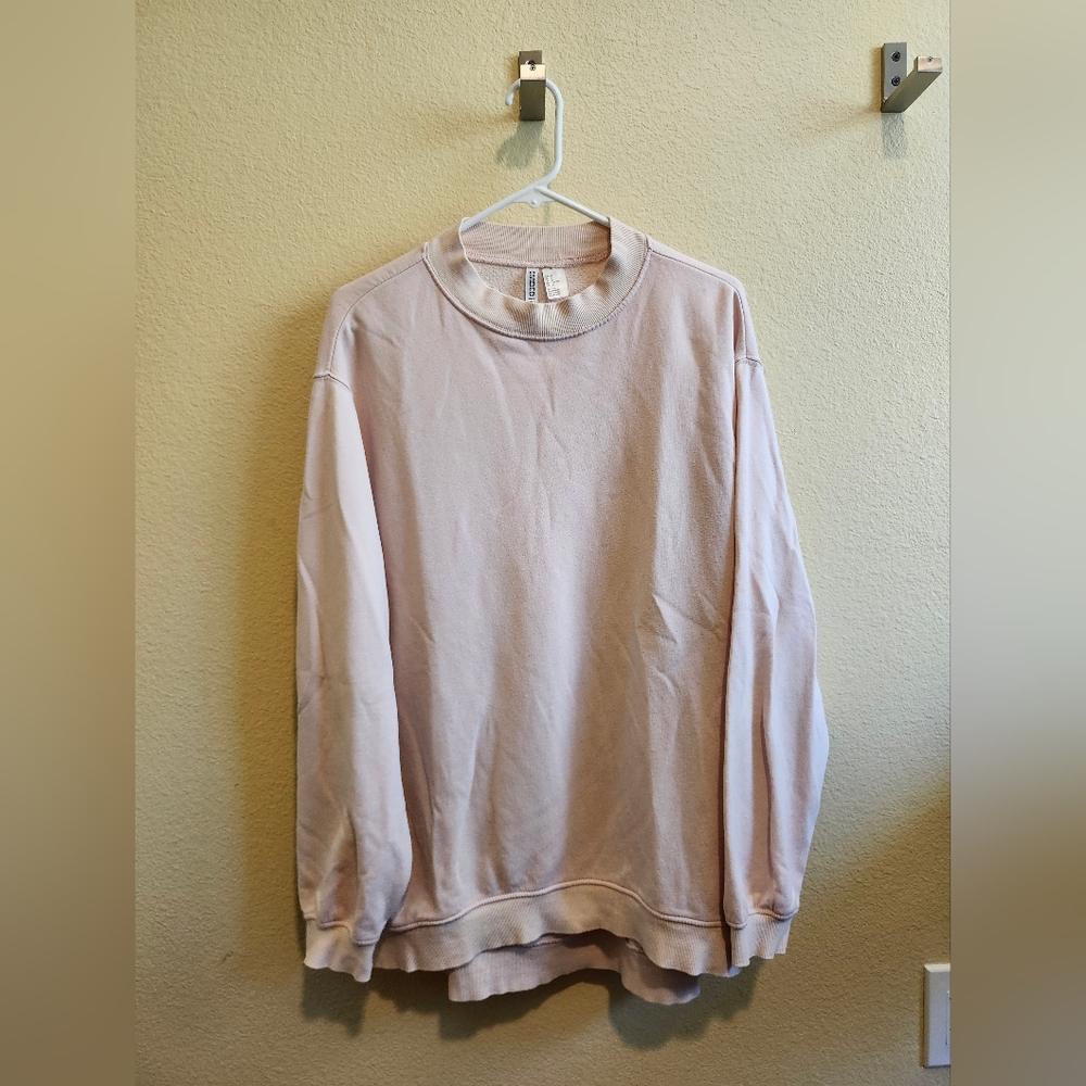 H&M Baby Pink Crewneck Sweater